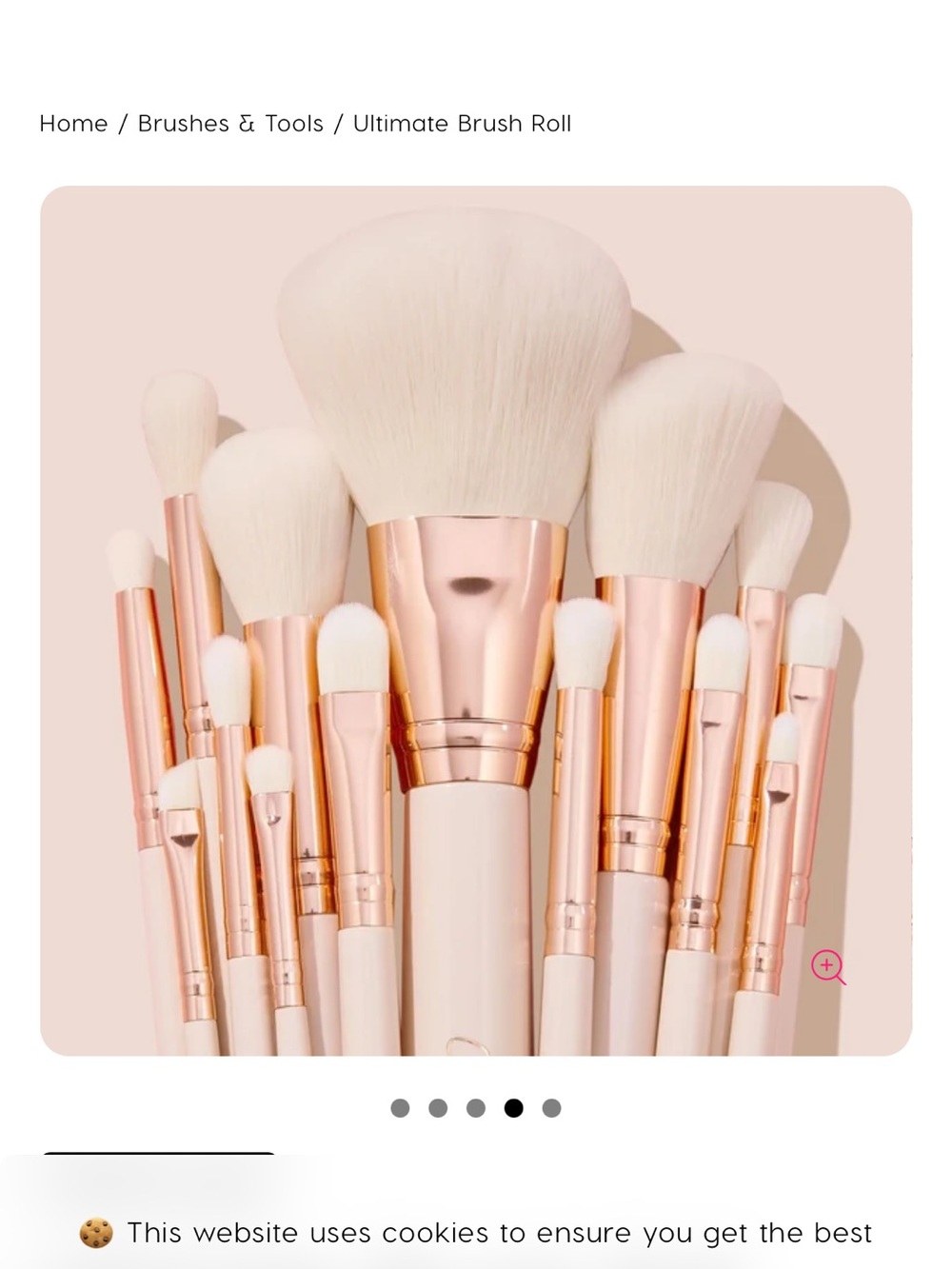 Colourpop Ultimate Brush Roll